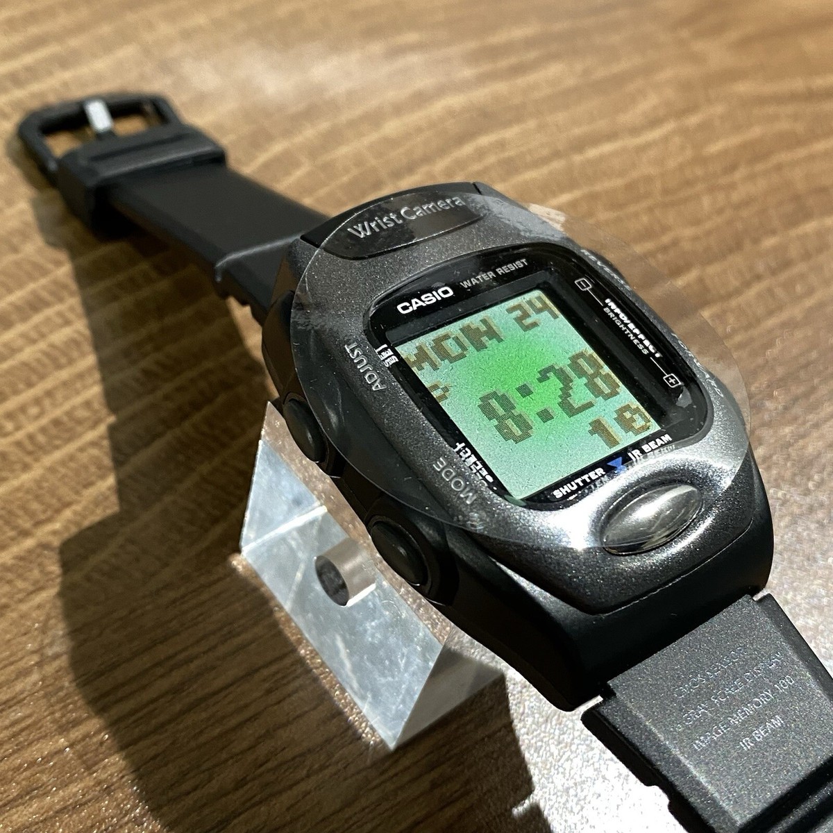 CASIO WQV-2-1 Wrist Camera Digital Watch Rare Vintage New In Box