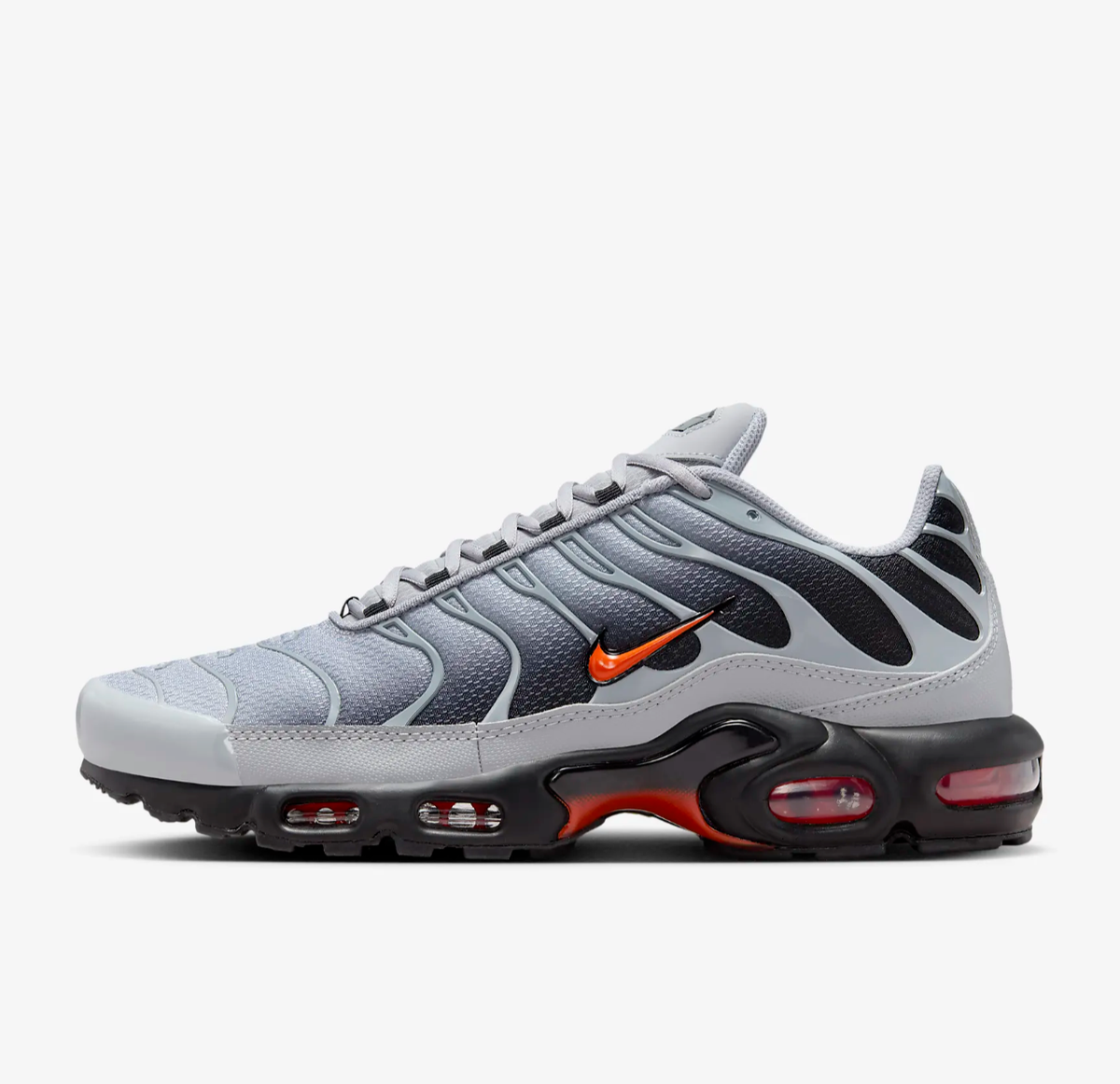 NEW Nike Air Max Plus 'Wolf Grey/Picante Red' | Men Sizes 6 - 15