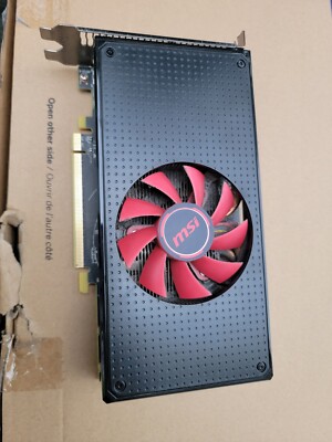 MSI Radeon RX 580 8gb Mini V1 Graphics Card | eBay