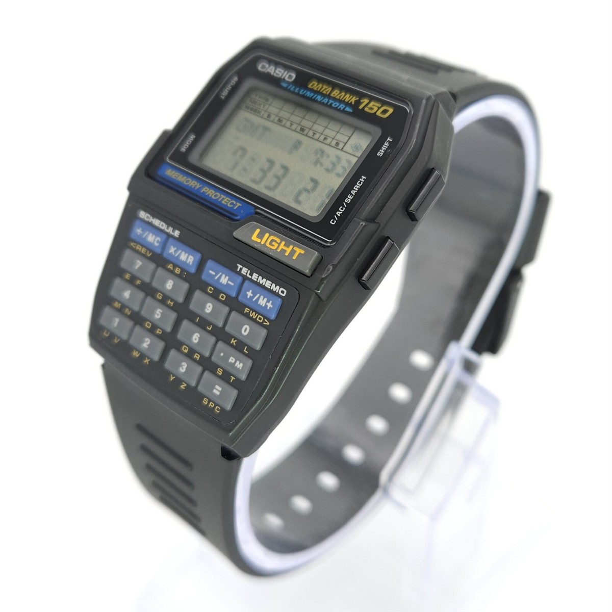 NOS CASIO DBC-150-1 MEMORY PROTECT DATA BANK CALCULATOR VINTAGE