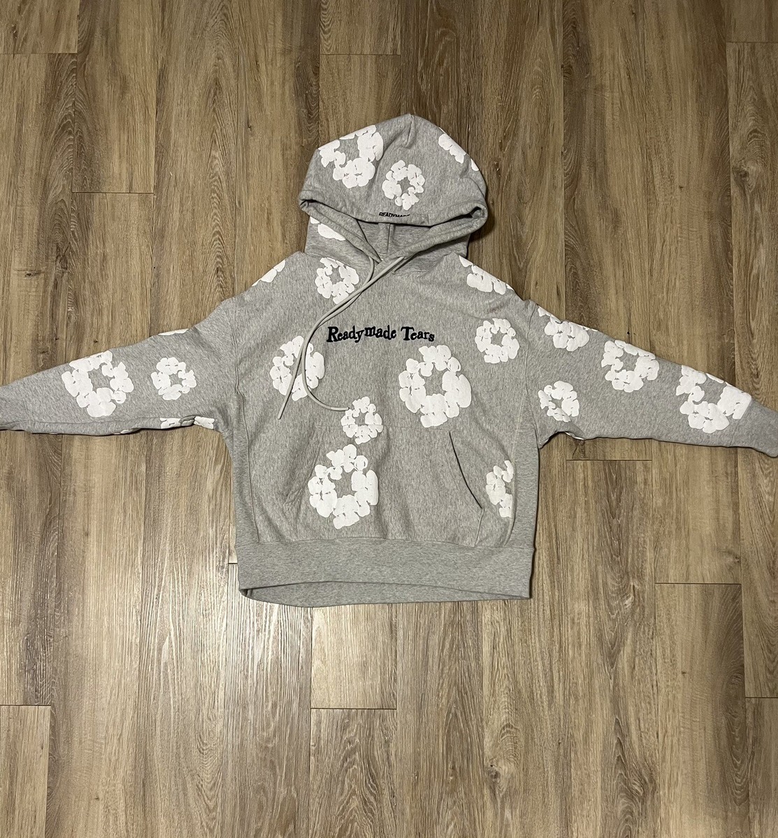Readymade X Denim Tears Grey Hoodie | eBay