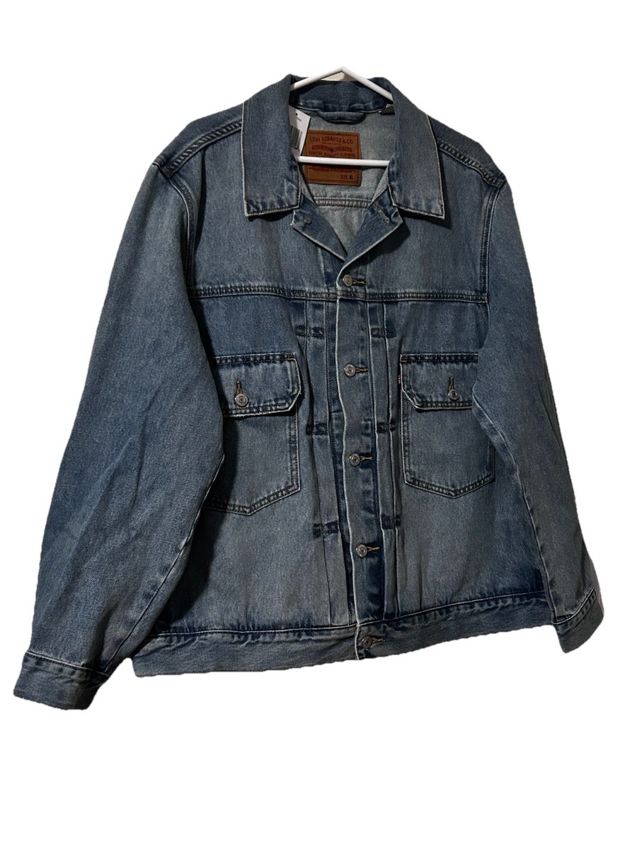 Levi Strauss & Co. Denim Trucker Jacket Men's XXL S110784 | eBay