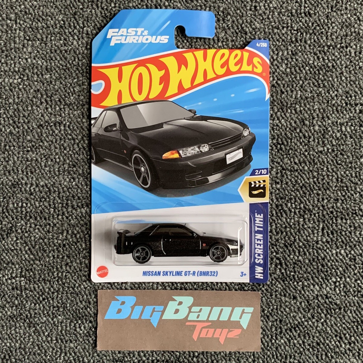 Hot Wheels Nissan Skyline GT-R (BNR32) #4 Mainline 2025 Case A/B