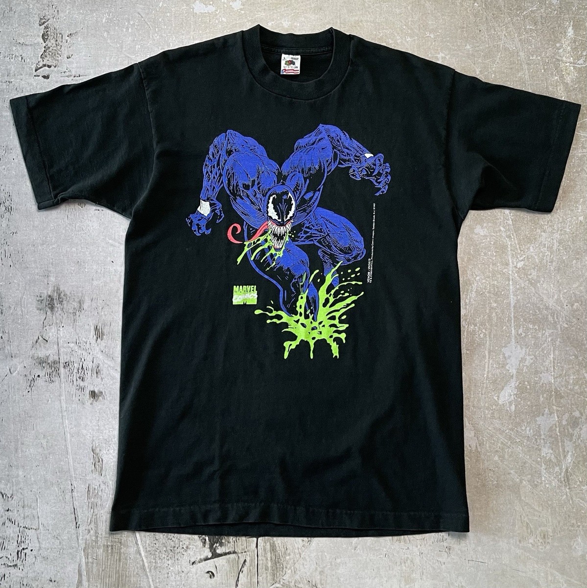 Vintage 90s Marvel Comics Images Venom Solo Single Stitch T-Shirt
