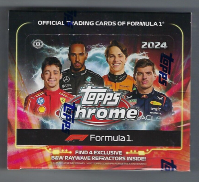 2024 Topps Chrome F1 Formula 1 Qualifying Lap Hobby Box | eBay