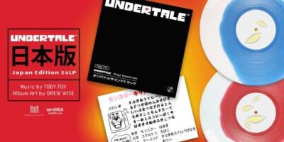 Undertale Soundtrack Toby Fox 2018 Japanese LP Iam8bit 8BIT 8081