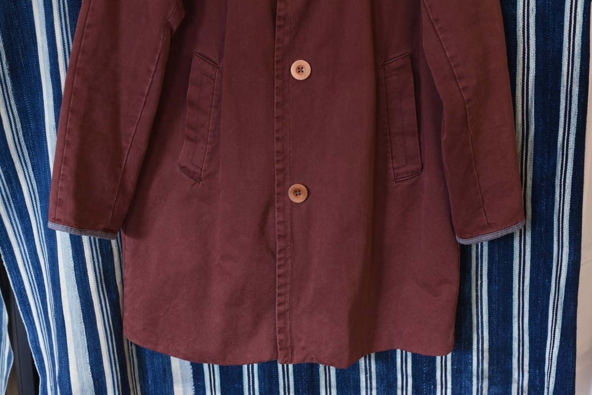 Visvim Mies Jacket - Maroon Burgundy Red - AW14 - Size 2 Small