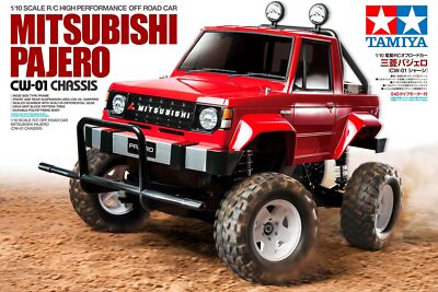 Tamiya 1/10 Electric RC Car No.727 Mitsubishi Pajero (CW-01