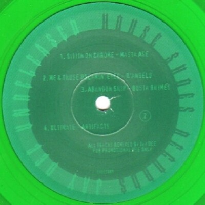 Jay Dee Unreleased EP 1997 J Dilla US House Shoes Recordings SHOES