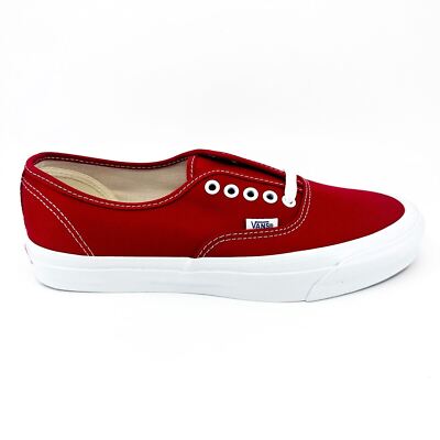 Vans Vault OG Authentic LX (Canvas) Red True White Womens Casual