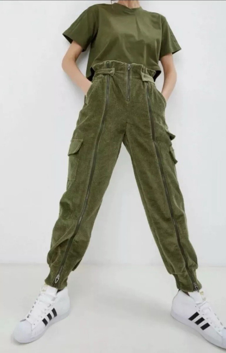 NWT Adidas X Ivy Park Corduroy Cargo Zipper Pants 3XL | eBay