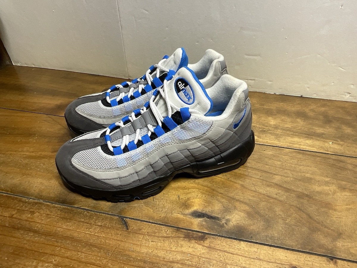 Nike Air Max 95 OG Crystal Blue White Grey Black Mens Size 8