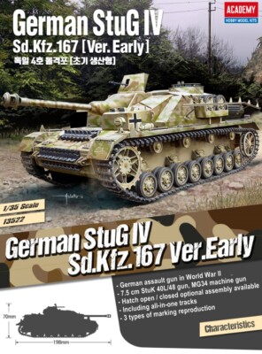Academy 1/35 German StuG IV Sd.Kfz.167 