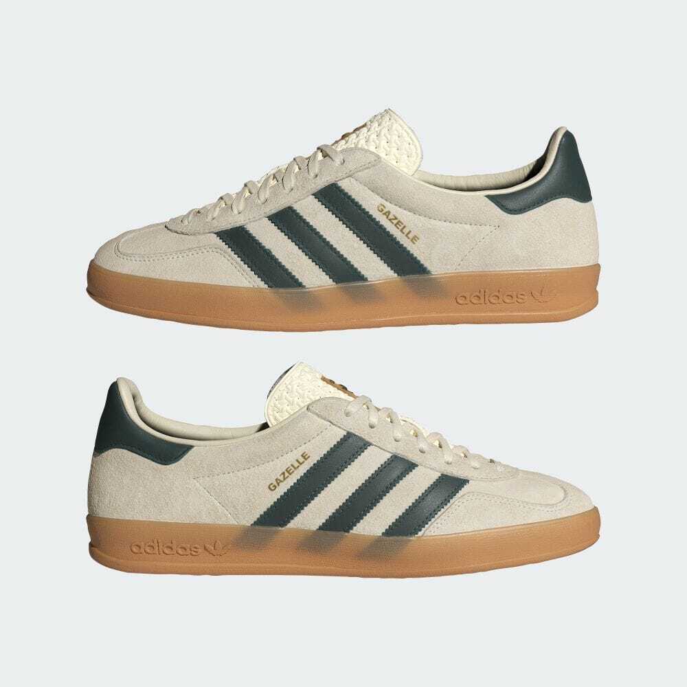 adidas Originals Gazelle Indoor IH7502 Cream White men's woman