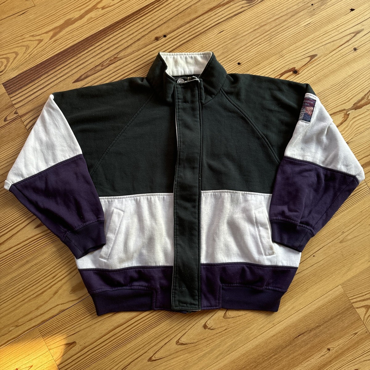 Vintage Christian Dior Monsieur Zip Up Sweater jacket Men's Size L