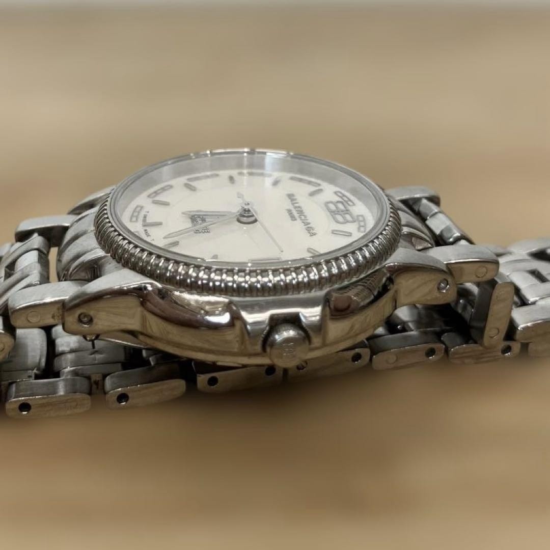 Balenciaga Sapphire Incabloc Watch 26mm Automatic Women's