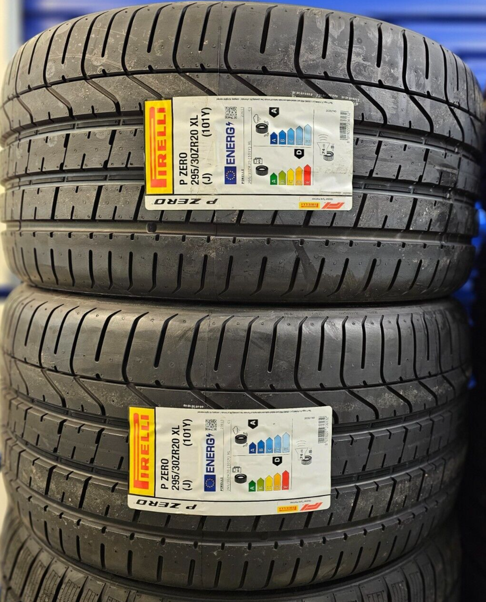 2X NEW PIRELLI P ZERO 295/30/20 295 30 ZR20 XL 101Y JAGUAR J PZERO