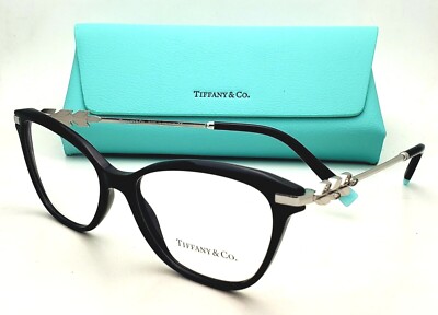 Tiffany & Co. Reading Glasses TF 2219-B 8001 54-16 Black & Silver