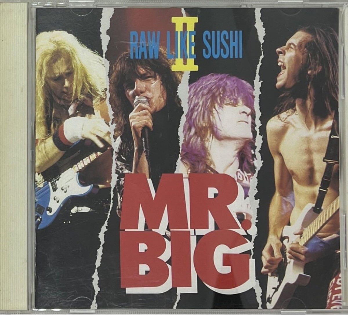 Raw Like Sushi Ⅱ by Mr Big (CD, 1992) heavy metal, hard rock