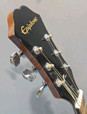 Epiphone AJ-100VS RH 6-String Dreadnought Acoustic Guitar - Yellow