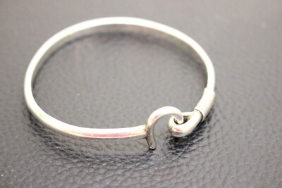 St. John Hook Bracelet 925 silver, 4mm 2 inch inside diameter | eBay