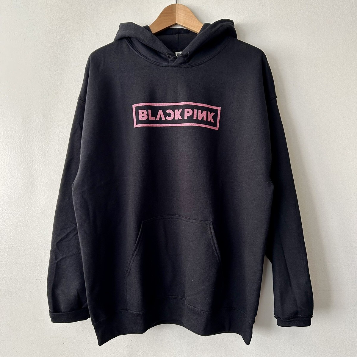 Blackpink Hoodie Sweatshirt Pullover NEW Black Mens Unisex Fit