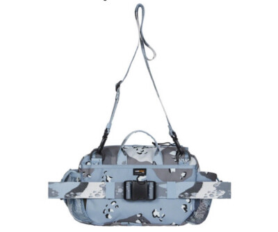 Supreme SS20 Blue Chocolate Chip Camo Mesh Waist Bag Box Logo Bogo