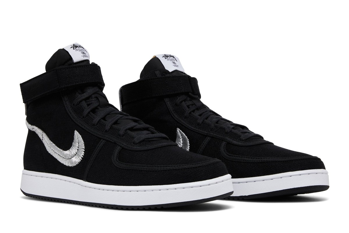 Nike Stussy x Vandal High Black DX5425-001 | eBay