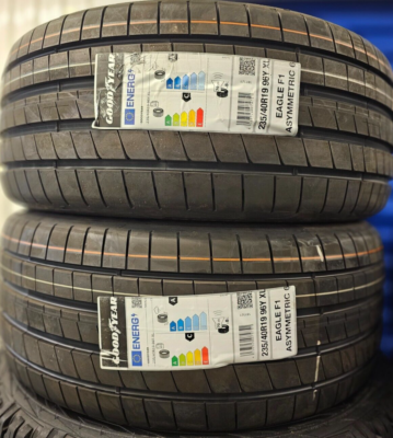 2X GOODYEAR F1 EAGLE ASYMMETRIC 6 235/40/19 235 40 ZR19 96Y XL