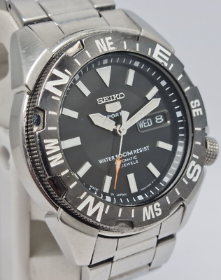 Seiko 5 Sports Diver Compass Automatic Day/Date Men's Watch 7S36