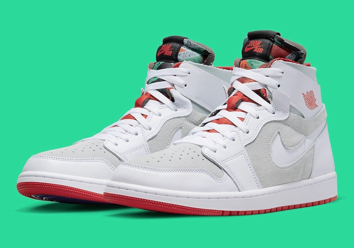 Men's Size 13 Nike Air Jordan 1 High Zoom Air CMFT 'Hare' White