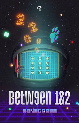 TWICE [BETWEEN 1 & 2] MONOGRAPH / 150 page Photo Book+9ea Card+