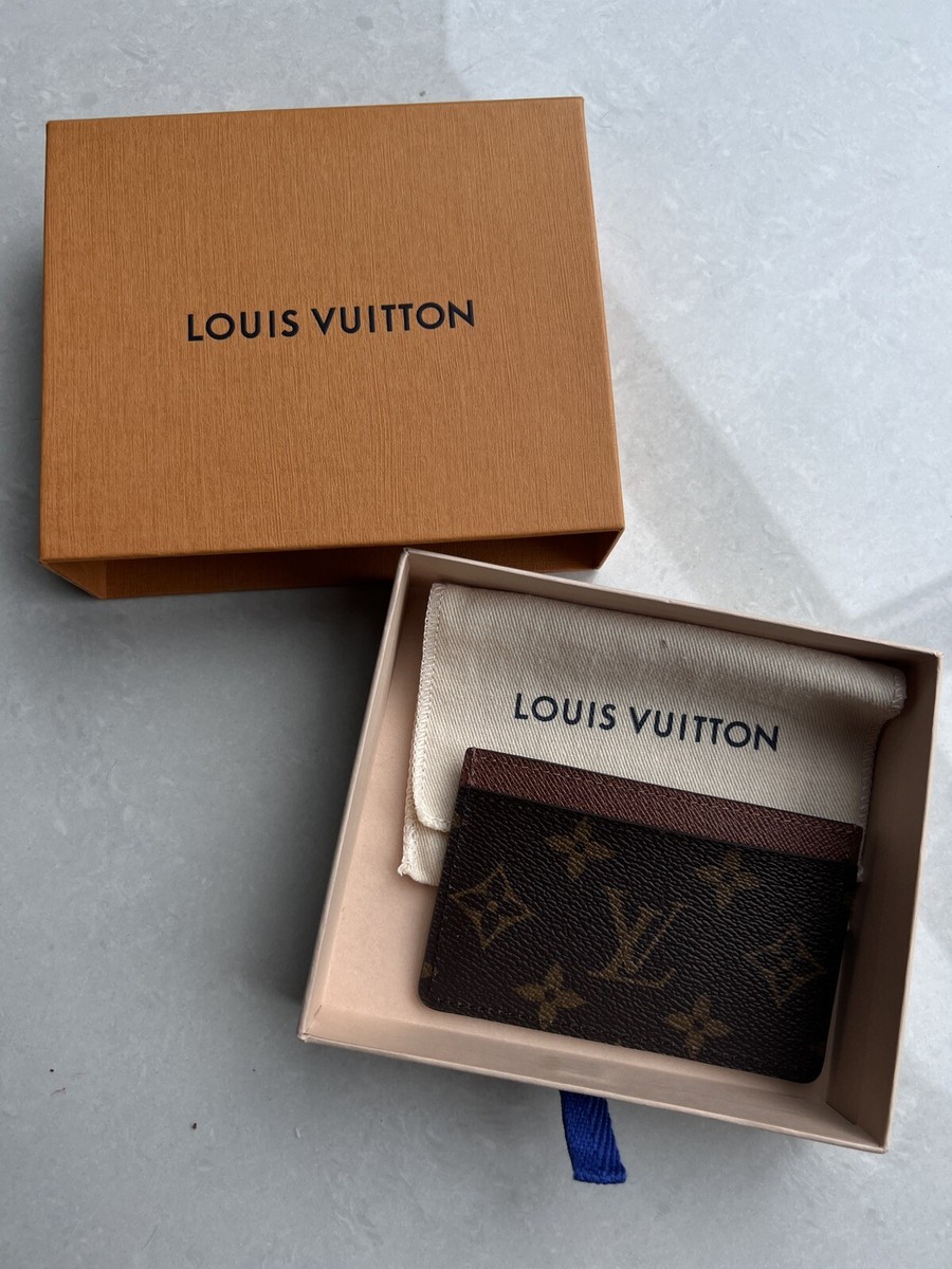 LOUIS VUITTON M61733 LV Porto Cult Sampur Card Case Brown Monogram