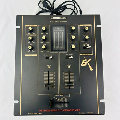 Technics SH-EX1200 Black Audio Mixer DMC The Official World DJ