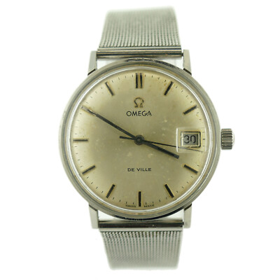 OMEGA DE VILLE REF. 136.019 TOOL 106 AUTOMATIC SILVER DIAL