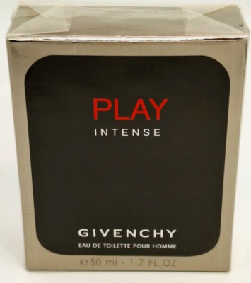❤️PLAY INTENSE ,GIVENCHY,EAU DE TOILETTE FOR MEN,1.7oz 50ml