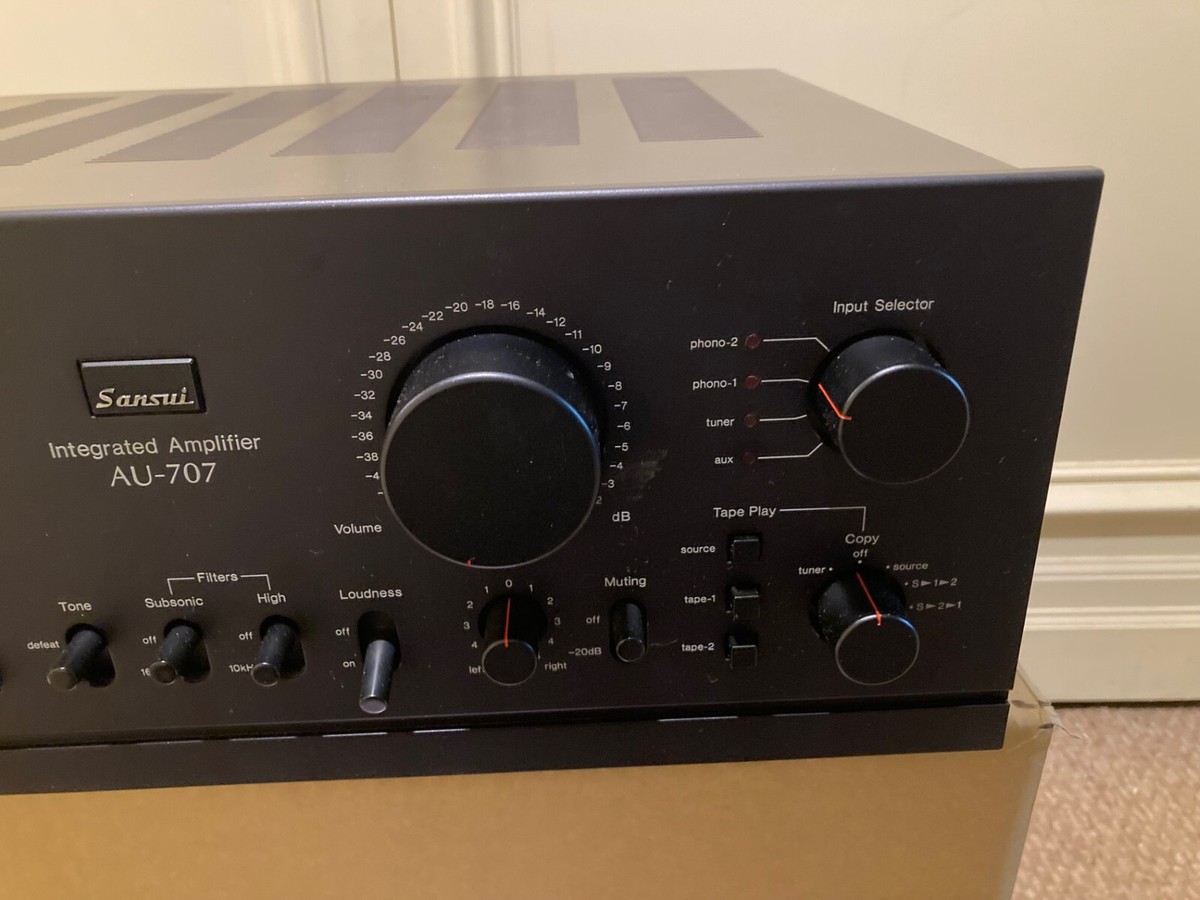 Sansui AU-707 amplifier | eBay