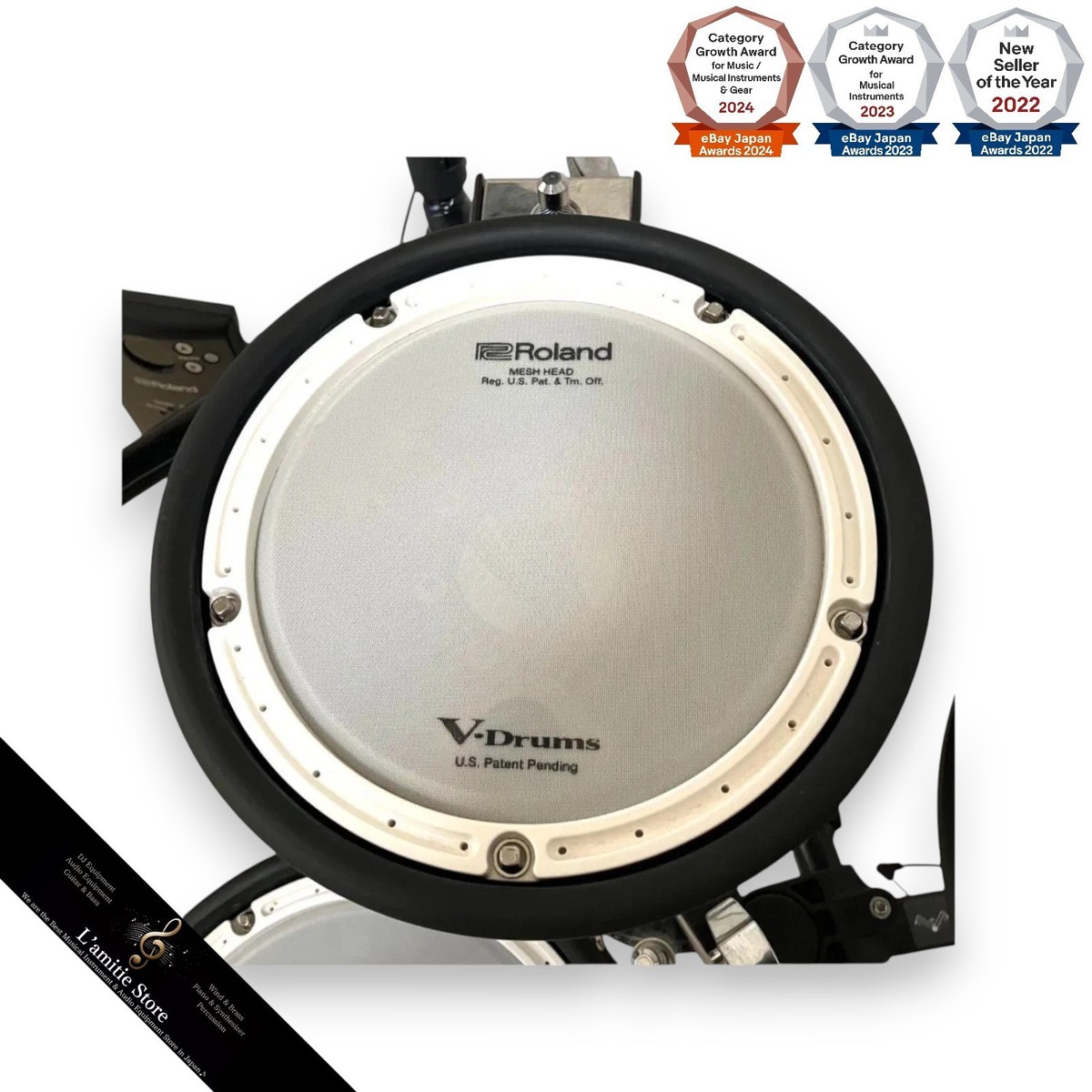 Roland TD-1KPX2 V-drum Portable Electric Drums Japan TD1KPX2 75cm