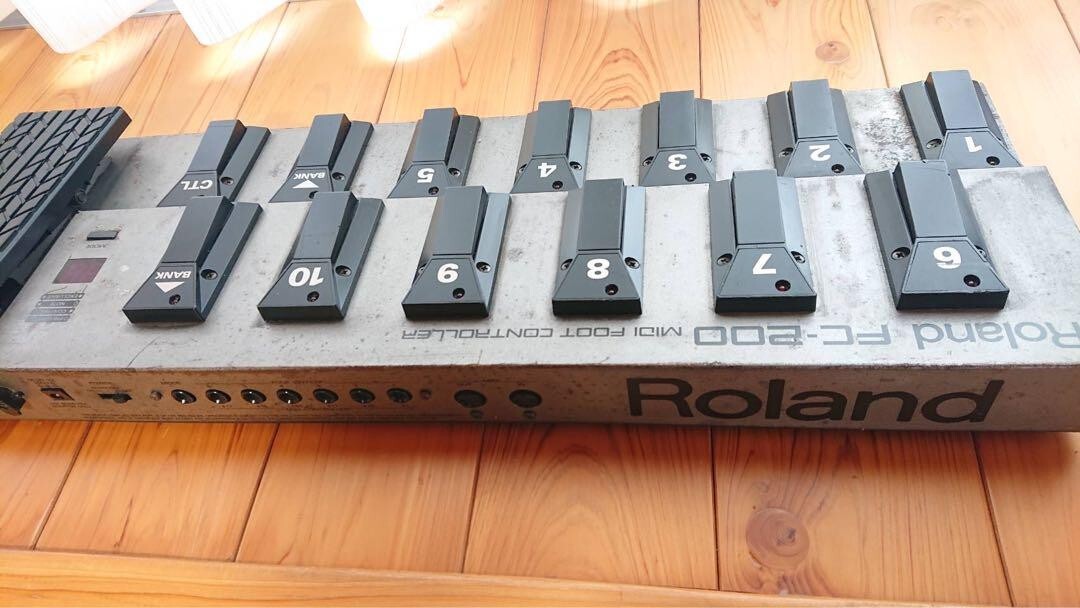 ROLAND FC-200 MIDI Foot Controller | eBay