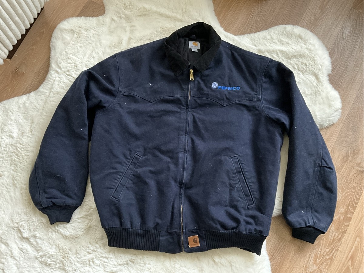 Vintage Carhartt PepsiCo Embroidered Jacket XL Regular J14 MDT