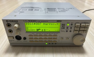 Yamaha MU1000 Tone Generator Sound Module with Adapter Used from