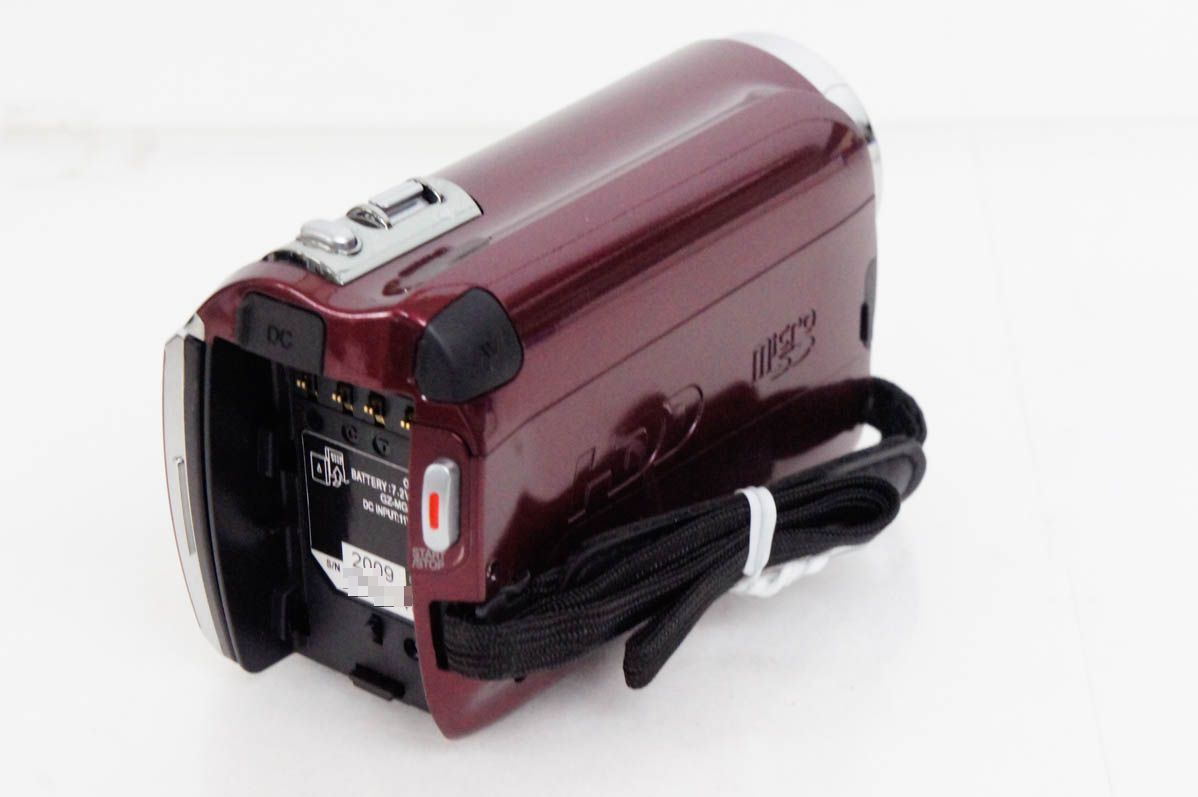 JVC Victor GZ-MG650-R Everio HDD Video Camera Red Good | eBay