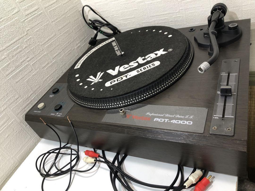 Vestax PDT-4000 ベスタクス 90s DJ ターンテーブル Vestax PDT-4000