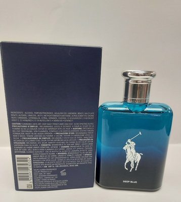 Polo Deep Blue Parfum 4.2 By Ralph Lauren For Men NEW PACKAGING | eBay