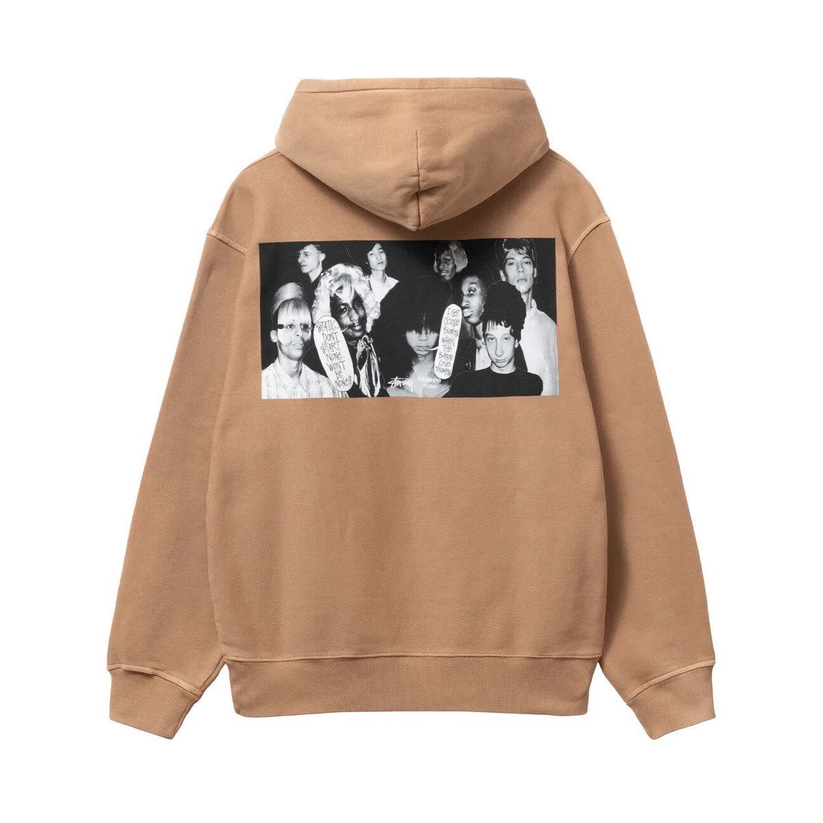 STÜSSY & MARTINE ROSE COLLAGE PIGMENT DYED HOODIE Size SMALL | eBay