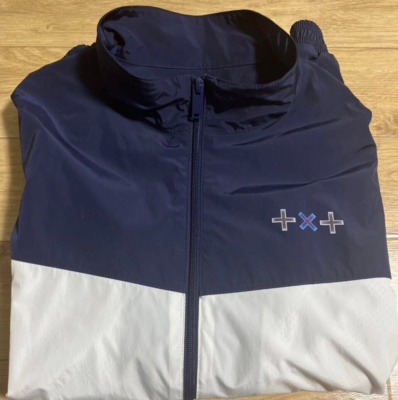 TXT FREEZE UNIFORM TRACK JACKET Navy TOMORROW X TOGETHER No