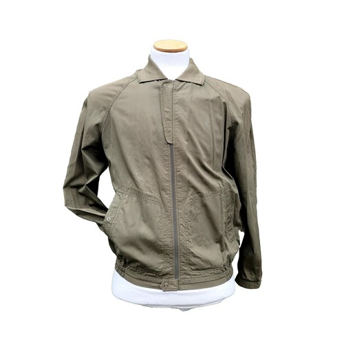 ATON GIZA WEATHER HARRINGTON JACKET Size: 6 Dark green JKAGNM0108