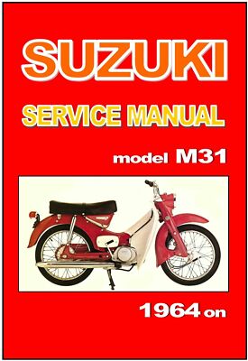 SUZUKI Workshop Manual M31 Suzy 55 1964 1965 1966 1967 1968