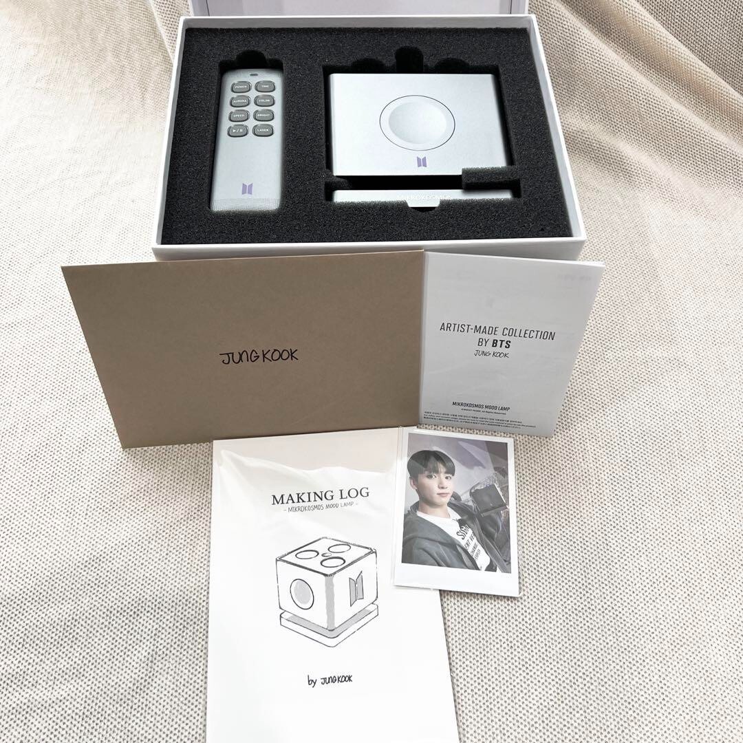 BTS MIKROKOSMOS MOOD LAMP JUNG KOOK Bluetooth Speakers Photocard