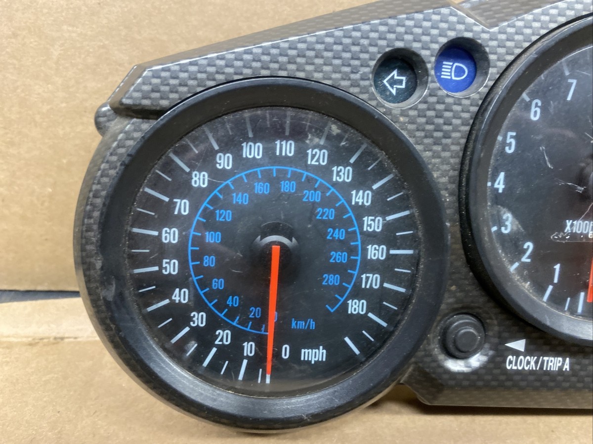 2004 Kawasaki Ninja ZX12R Instrument gauge cluster speedo